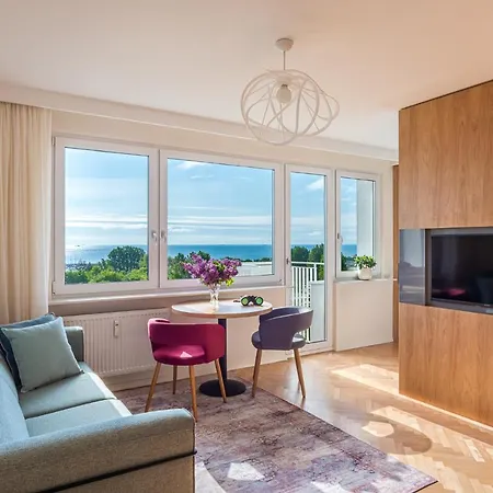 9th Floor Skwer Kosciuszki Z Widokiem Na Morze Appartement *