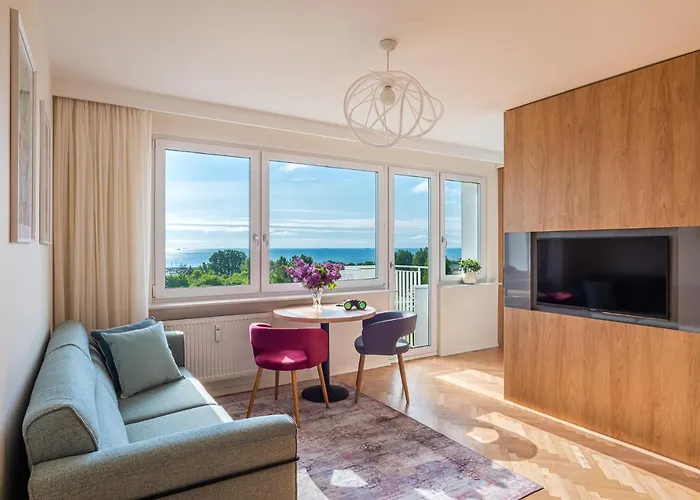 9th Floor Skwer Kosciuszki Z Widokiem Na Morze Apartamento *